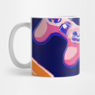 Funky Gamer Decor Pattern Mug